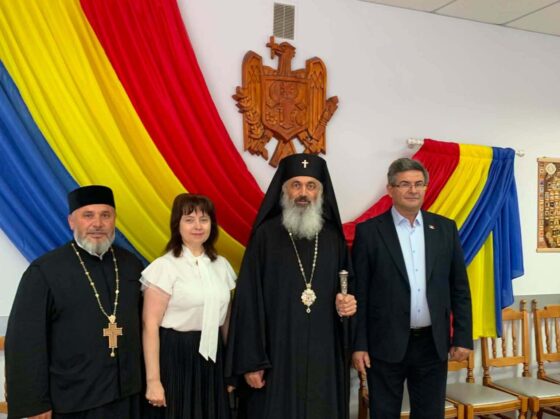Dialog spiritual și administrativ: Înaltpreasfințitul Arhiepiscop Antonie în vizită de lucru la Consiliul Raional Călărași
